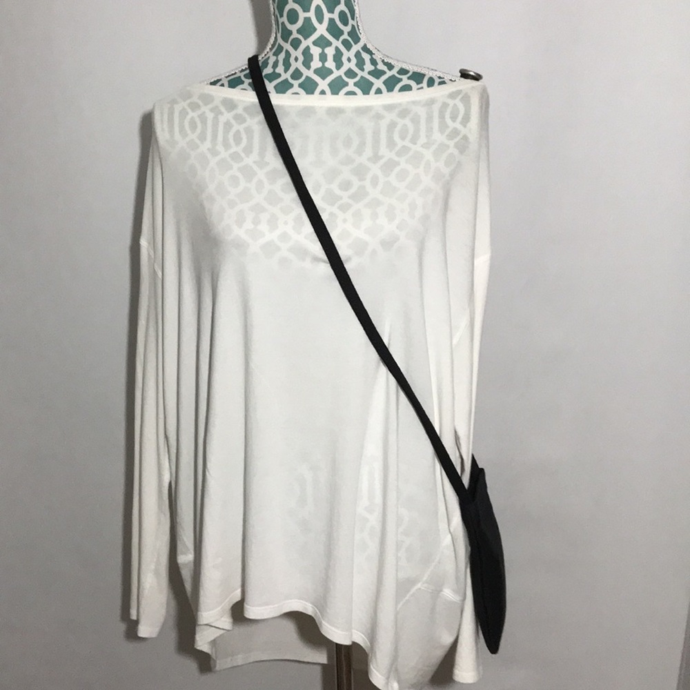 Brandy Melville Black Cotton Mini Phone Crossbody Purse Bag - Picture 3 of 8
